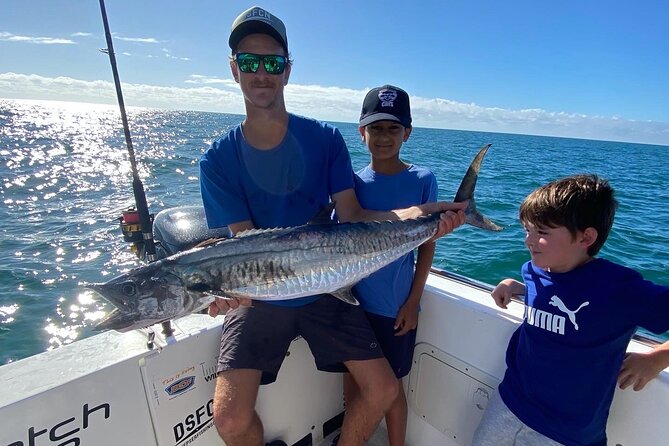 1/2 Day 5 Hour Offshore Fishing Charter - Setting out from Noosa Marina at 6:30 am