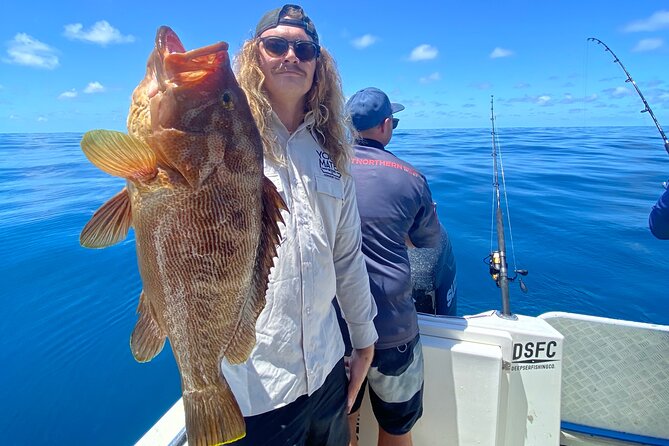 1/2 Day 5 Hour Offshore Fishing Charter - From Noosa Heads toward the fishing grounds