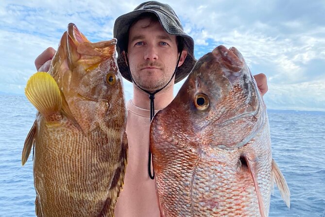 1/2 Day 5 Hour Offshore Fishing Charter - A 36-foot Cougar catamaran built for a steadier ride