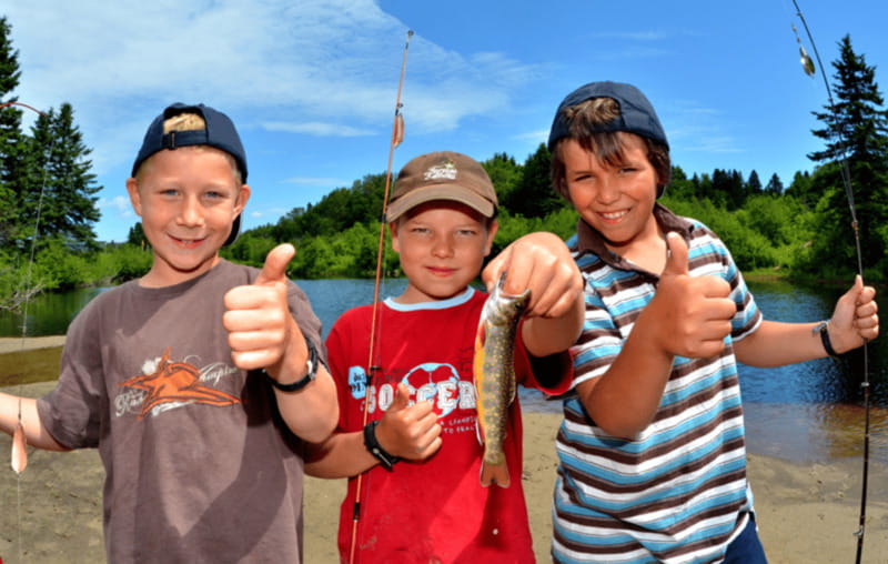 15 min. Tadoussac : Trout Fishing Experience - What the one-hour schedule feels like