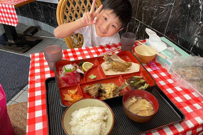 2 hours family fishing in Okinawa - Turning your catch into an Okinawa meal