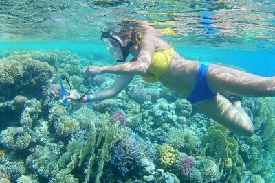 24 Hours Private Boat Snorkeling sea trip and Fishing With equipment – Hurghada
