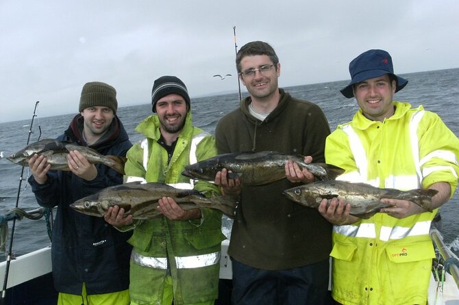 3 Hour Fishing or Sightseeing Charter - Setting out from Rosses Point at 8:30 am