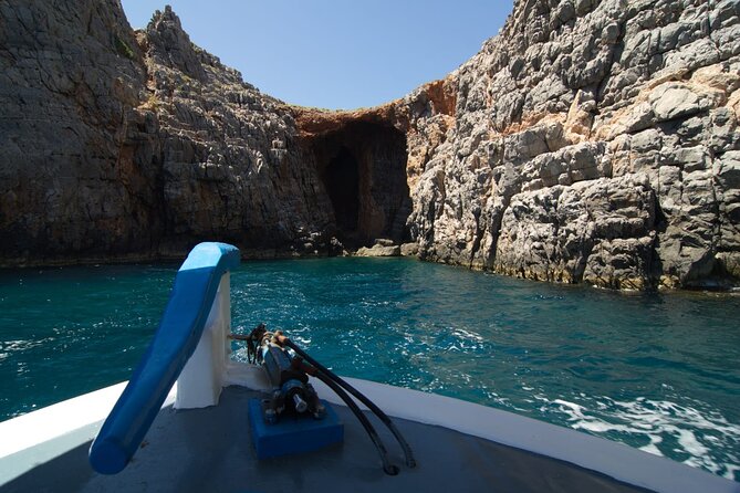 4 Hour Fishing and Swimming Boat Experience in Schisma Eloundas - Fishing near Spinalonga, with lunch on board