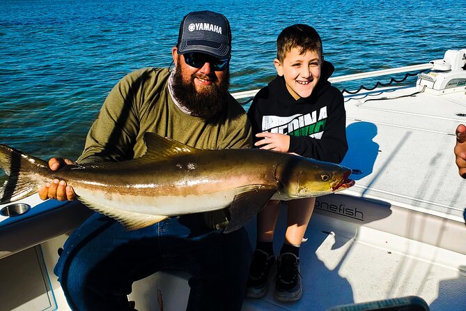 4 hour fishing Charter - Your likely route on the water