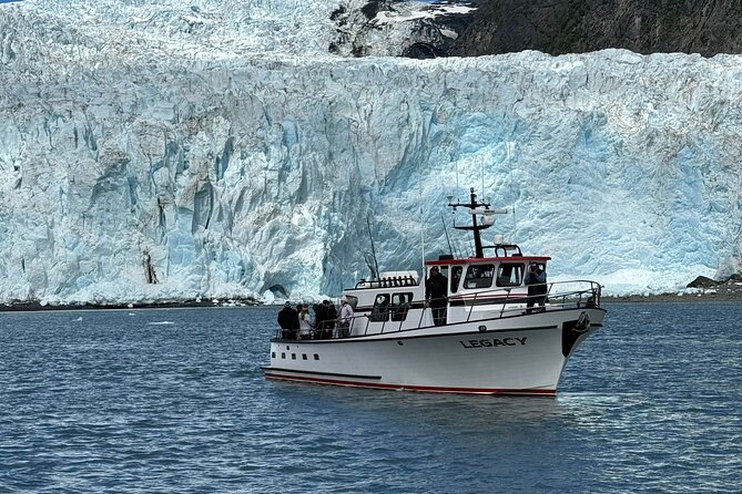 8hr Kenai Fjords Whale Watching Tour w/ 1hr Fishing 16 Passengers - An Eight-Hour Day Built Around Kenai Fjords