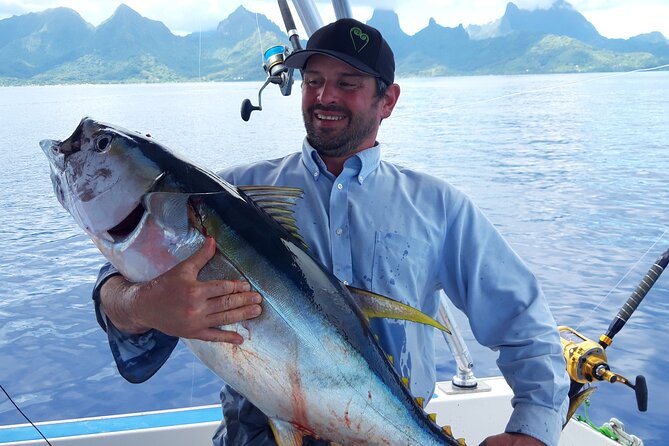 A Day of Big Game Fishing in a small group - Lunch, punch, and a useful finish