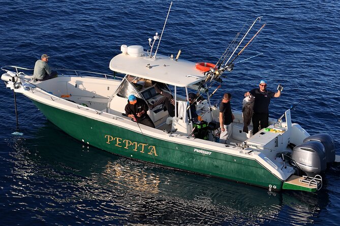 A full day fishing in Sicily - The boat, equipment, and onboard comfort