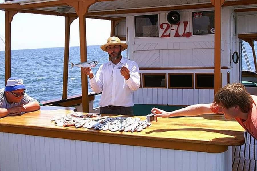 Agadir: Boat Trip with Fishing, Swimming, and BBQ Lunch - The swimming stop depends on the Atlantic