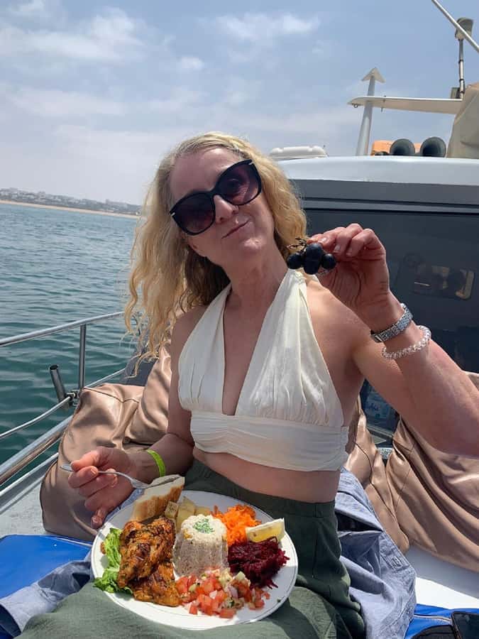 Agadir: Boat Trip with Fishing, Swimming, and BBQ Lunch - Rough seas can change the plan