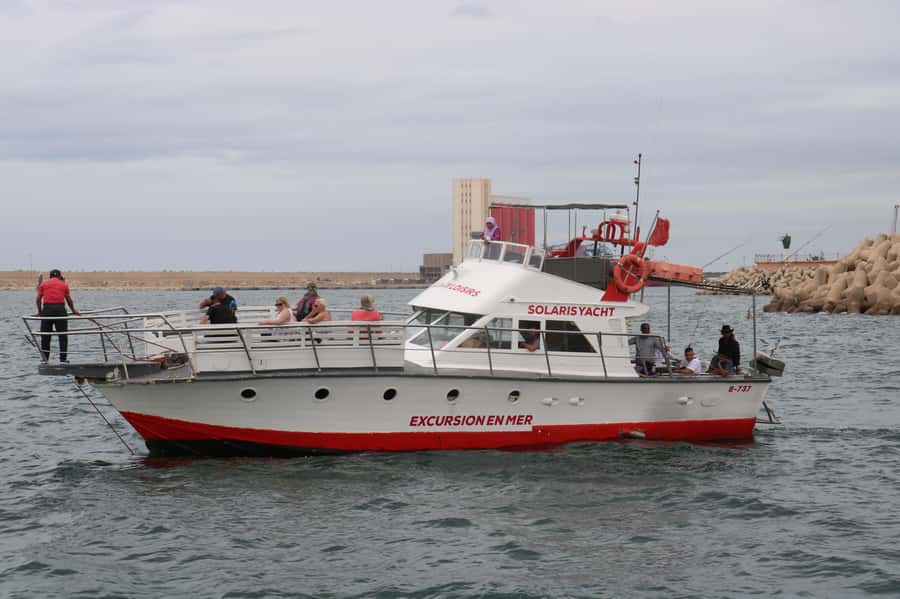 Agadir Ocean Adventure: Fishing and BBQ Boat Trip - Fishing with help from the crew
