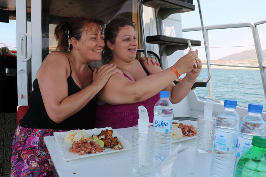 Agadir Ocean Adventure: Fishing and BBQ Boat Trip - Swimming and relaxing in the Atlantic