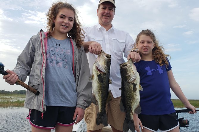 All Day Lake Toho Fishing Trip near Kissimmee - A private 21-foot boat and a full day of fishing