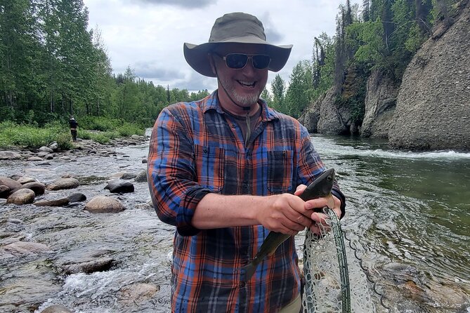 Anchorage Guided Fly-fishing with transportation - Four to six hours among trout, grayling, and Dolly Varden