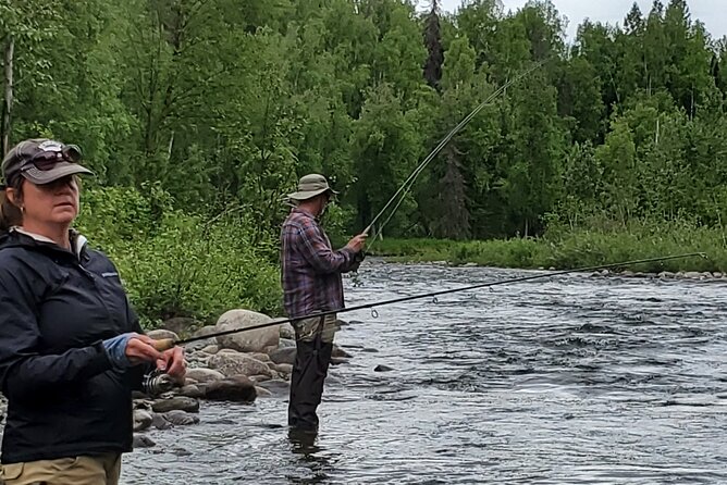 Anchorage Guided Fly-fishing with transportation - Who will enjoy this most