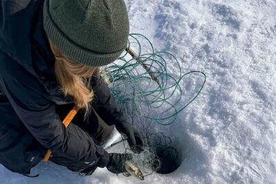 Arctic Fishing & Open Fire Cooking