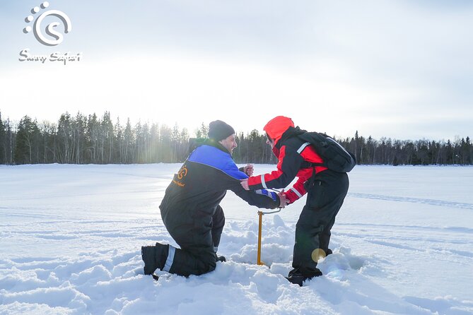 Arctic Ice Fishing by Snowshoe - Key points at a glance