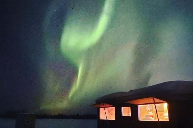 "Aurora Ice" - Ice Fishing & Salmon Dinner Tour - Key points before you book