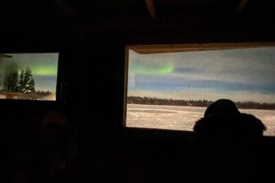 “Aurora Ice” – Ice Fishing & Salmon Dinner Tour