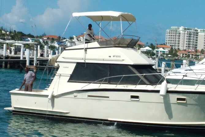 Bahamas Deep Sea Fishing - Leaving Nassau for the open water