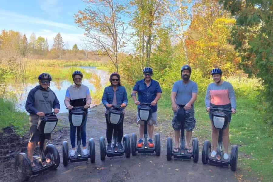 Baileys Harbor Segway Tour - Getting Comfortable on the Segway