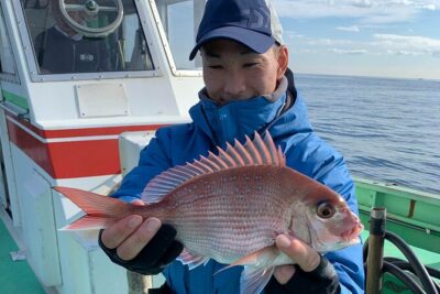 Boat Fishing Activity in Central Tokyo