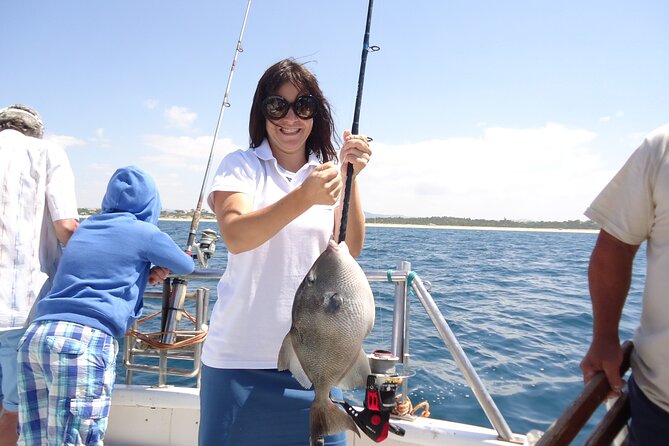 Bottom Fishing Activity from Quarteira - Trying bottom fishing from an anchored boat
