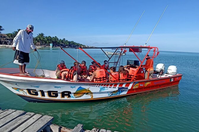 Cabo Catoche Tour with Fishing, Snorkeling and Ceviche - Meeting at the whale shark pier in Holbox