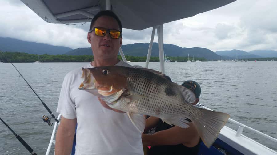 Cairns: Morning Estuary Fishing Charter - Rain, sun and the realities of the water