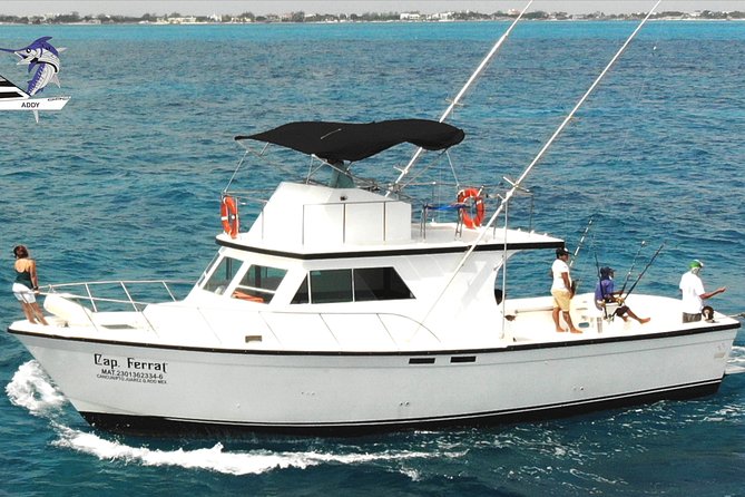 Cancun fishing charter if you don't fish you don't pay 46ft yacht 12pax 25P14 - Key points to know before booking