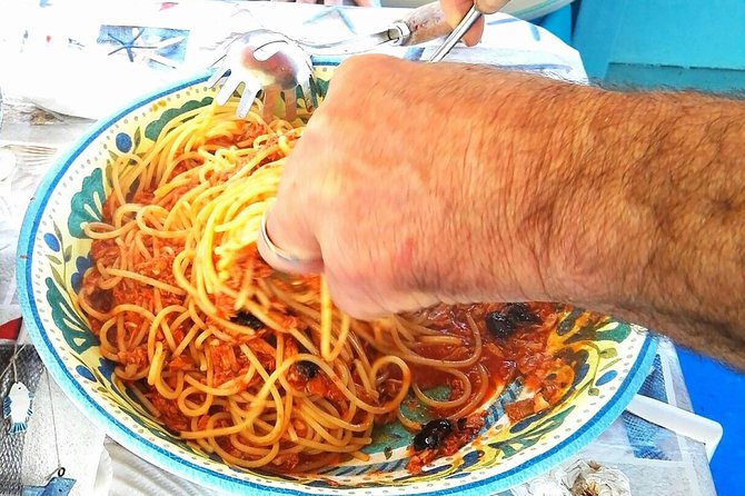 Capri Fishing Excursion with Snorkeling and Lunch from Sorrento - Swimming, snorkeling, and the caves