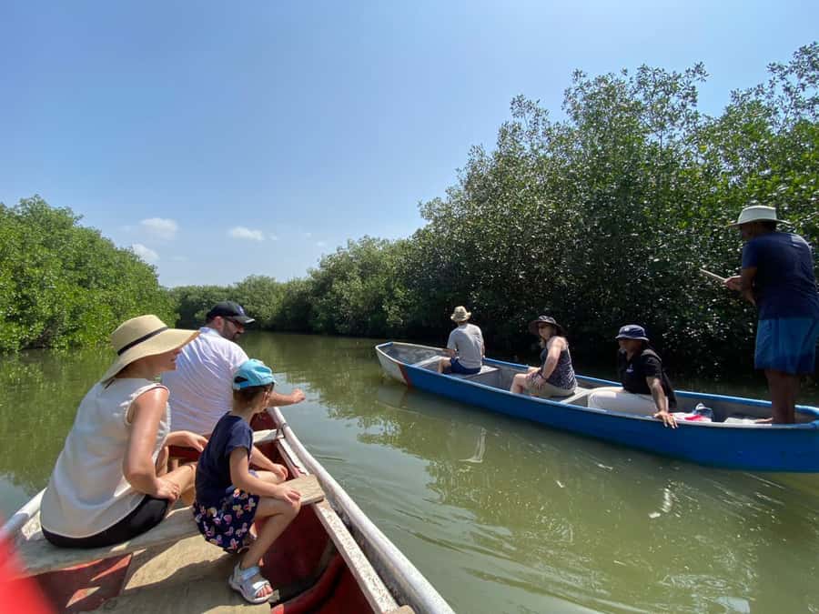 Cartagena: Mangrove Eco Tour & Fishing with Transportation - A fresh drink and a warm welcome