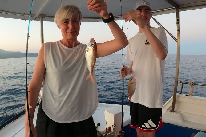 Chania Sunset Rod Fishing Experience - Learning rod fishing without pressure
