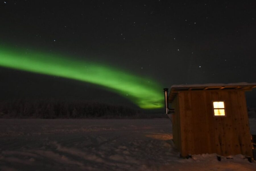 Chena Lake: Aurora Borealis Viewing & Ice Fishing Adventure - Key points to know before booking