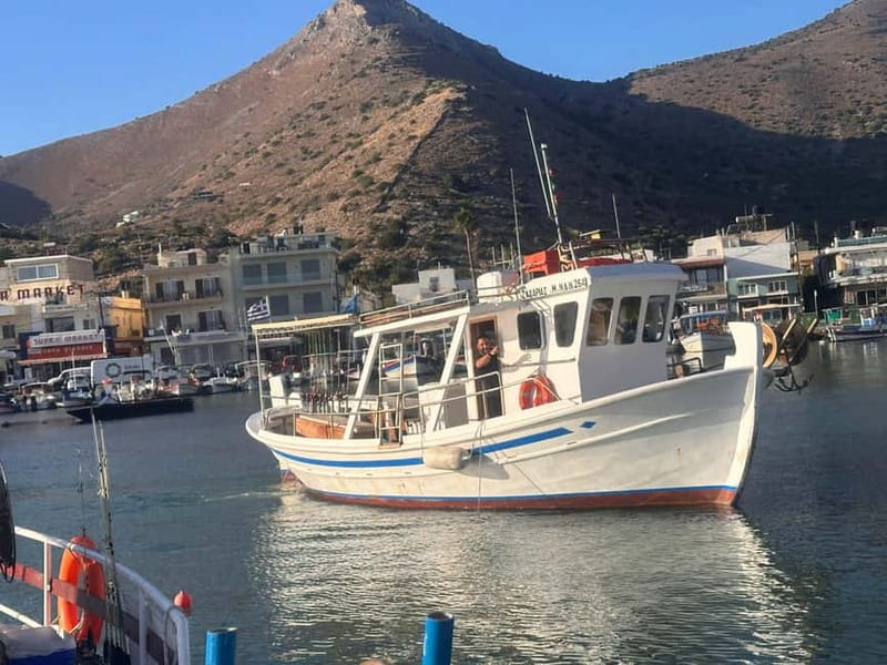 Crete: Boat Cruise with Fishing, Swimming, Lunch, and Drinks - Fishing with a local fisherman