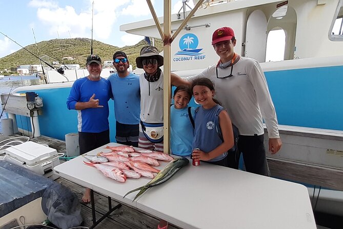 Deep Sea Fishing - 3/4 Day - Keeping the Catch on a St. Maarten Charter