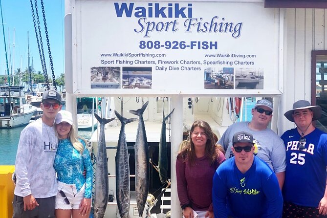 Deep Sea Shared Fishing Charter in Honolulu - A working boat built for large fish