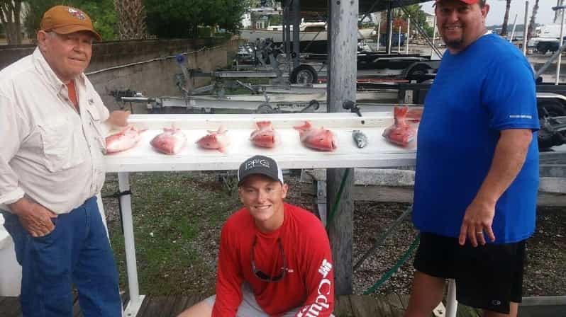 Destin: Shared Fishing Charter - The six-hour option: more time for the fishing to develop