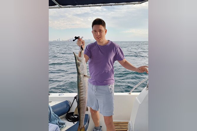 Dubai Deep Sea Fishing 4 hours + BBQ of Catch - Family appeal, comfort, and limits