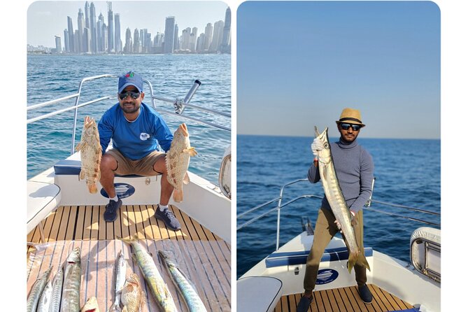Dubai Deep Sea Fishing 4 hours + BBQ of Catch - A 36-foot boat built for a long morning
