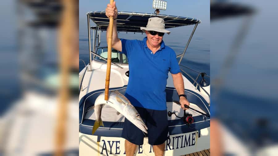 Dubai: Private Deep Sea Fishing Trip with BBQ of Catch - The views are part of the catch