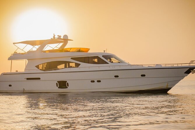 Dubai Private Luxury Yacht Tour with Fishing Facilities - Framing the Burj Al Arab from the sea