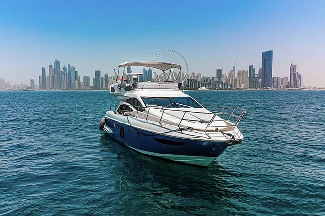 Dubai Private Luxury Yacht Tour with Fishing Facilities - Palm Jumeirah from the water