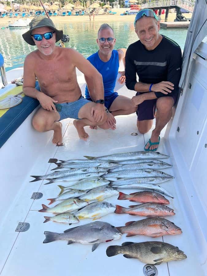Dubai's BEST Fishing Charter – No Fish, No Pay! - Four hours from Dubai harbor to the fishing grounds