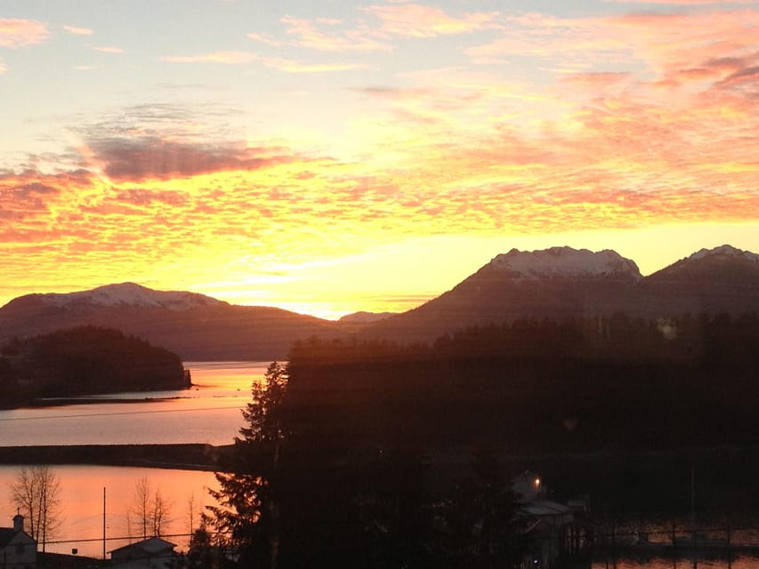 Ear Mountain Charters tours: whale watching or fishing - A Small Boat Out of Icy Strait Point