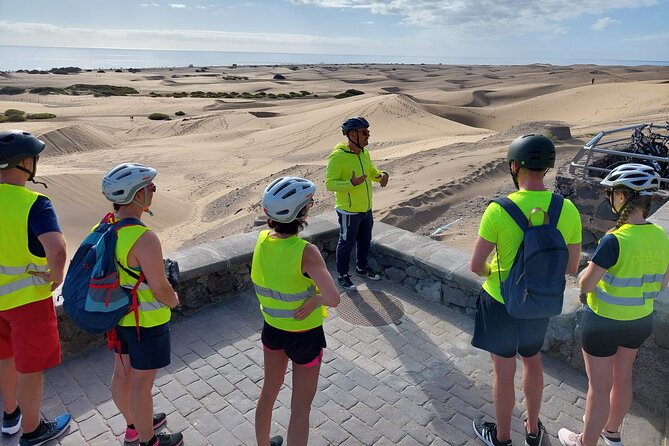 Electric Bike Panoramic South Coast Tour Optional Fishing Tapas - Rolling through the Maspalomas dunes