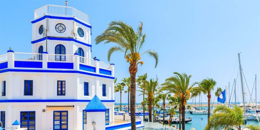 Estepona: Fishing Tour StartFisher 1060 - Views toward Gibraltar and the open water