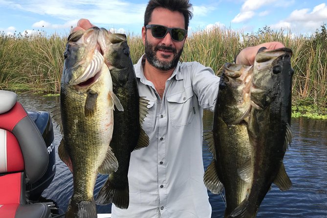 Everglades All Day Fishing Trip near Fort Lauderdale - From the bass boat to the best available water
