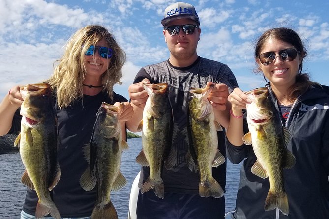 Everglades All Day Fishing Trip near Fort Lauderdale - Learning to fish for largemouth and peacock bass