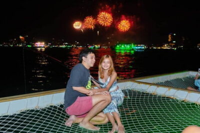 Exclusive Squid Fishing on Chic Floating Café from Pattaya